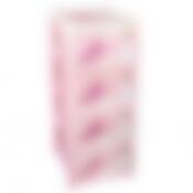 Комод 4-х секционный детский для девочек