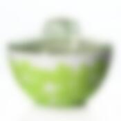 Сахарница с крышкой "Виктория", объем 0,5 л (зеленая)