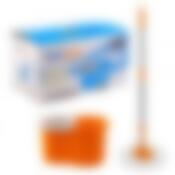 Набор для мытья пола со спин-отжимом. D насадки 16см