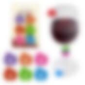 Набор маркеров для бокалов "Яблоко" 6шт.