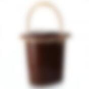 Ведро-туалет Альтернатива, объем 17 л (цвет коричневый)