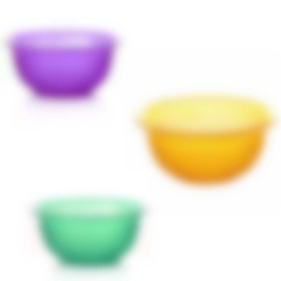 Миска Dunya Plastik "Кристальная", объем 4,4 л (цвета в ассортименте)