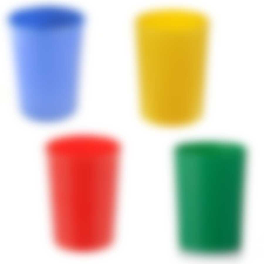 Стакан пластиковый Gotoff, объем 200 мл (цвета в ассортименте)