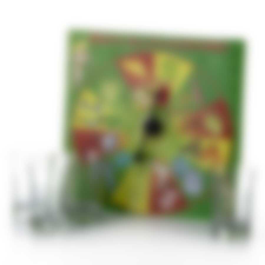 Игра настольная (питейная) "Рулетка" (4стопки) 17,5*17,5*5см (