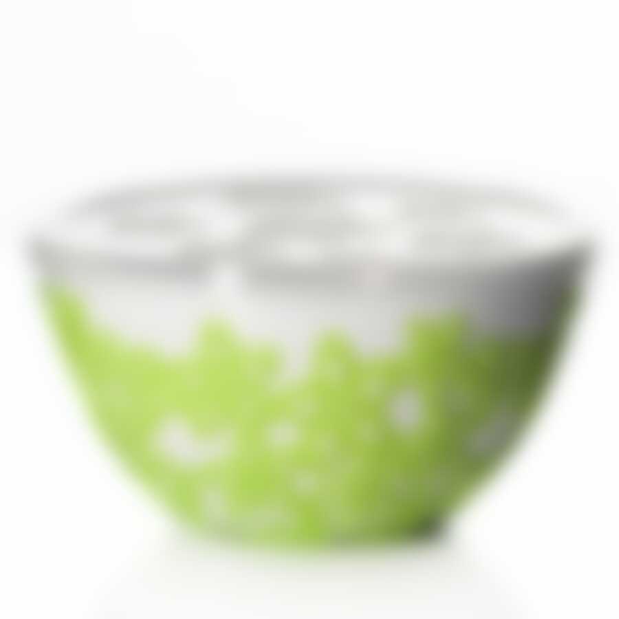 Салатник с крышкой Виктория 0,5 л (зел.)