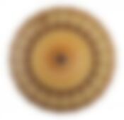 Блюдо круглое Ekor Cam Шахерезада, D=28 см