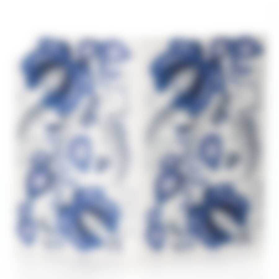 Доска разделочная складная ДЕКО 350*280 мм (гжель)