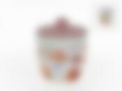 Банка для сыпучих продуктов "Бисквит" d=12см h=14,5см v=800мл (конус) (подарочная упаковка)