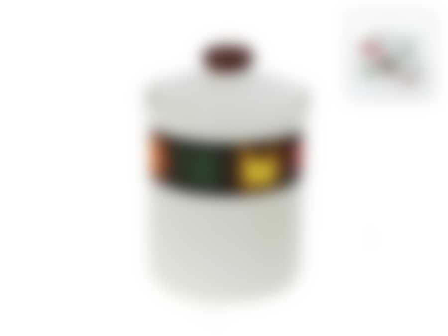 Банка для сыпучих продуктов "Мармелад" d=12,5см h=18см v=1000мл (под. упак.)