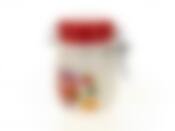 Банка для сыпучих продуктов (клипс) "Джем" d=10см h=14,5см v=600мл 