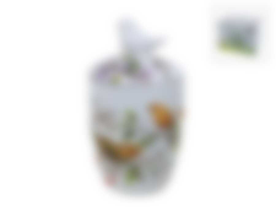 Банка для сыпучих продуктов (конус) "Birds" d=9,5см h=17см v=600мл