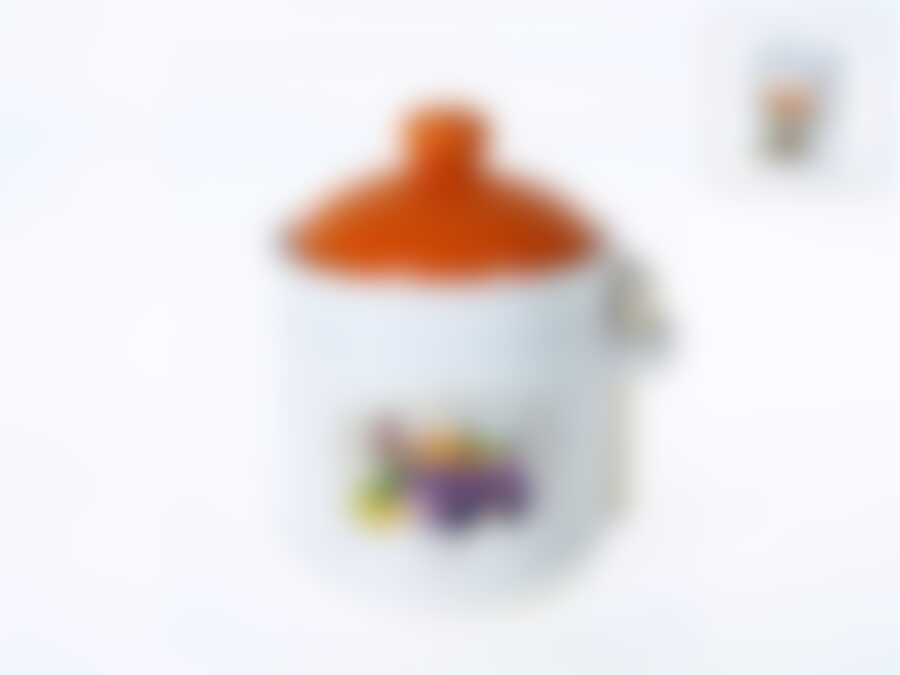 Банка для сыпучих продуктов + ложка "Прованс" d=11,5см h=16см v=800мл ложка l=9см (подарочная упаковка)