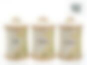 Банки для сыпучих продуктов, набор 3шт. "Bamboo" d=10,5см h=17см v=700мл (подарочная упаковка)