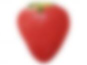 Доска разделочная (стекло) 26*29,5*0,4см "Клубника" (упаковочная пленка ОРР)