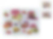 Доска разделочная (стекло) 30*40*0,5см "Джем" (2вида) (рифлёная) (подарочная упаковка)