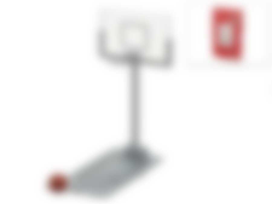 Игра настольная "Мини-баскетбол" 26*13*25см (металл) (подарочная упаковка)