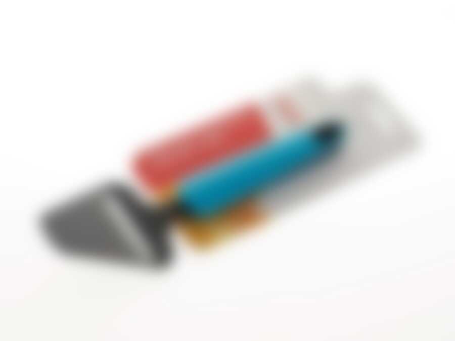 Нож для нарезания мягкого сыра 7,5*22*4,5см (силикон, пластик, нержавеющая сталь с неприлипающим покрытием) (упаковка с хедером+упаковочный пакет)