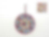 Подставка под горячее "Версаль" d=16/17см h=1см (фарфор) (подарочная упаковка)