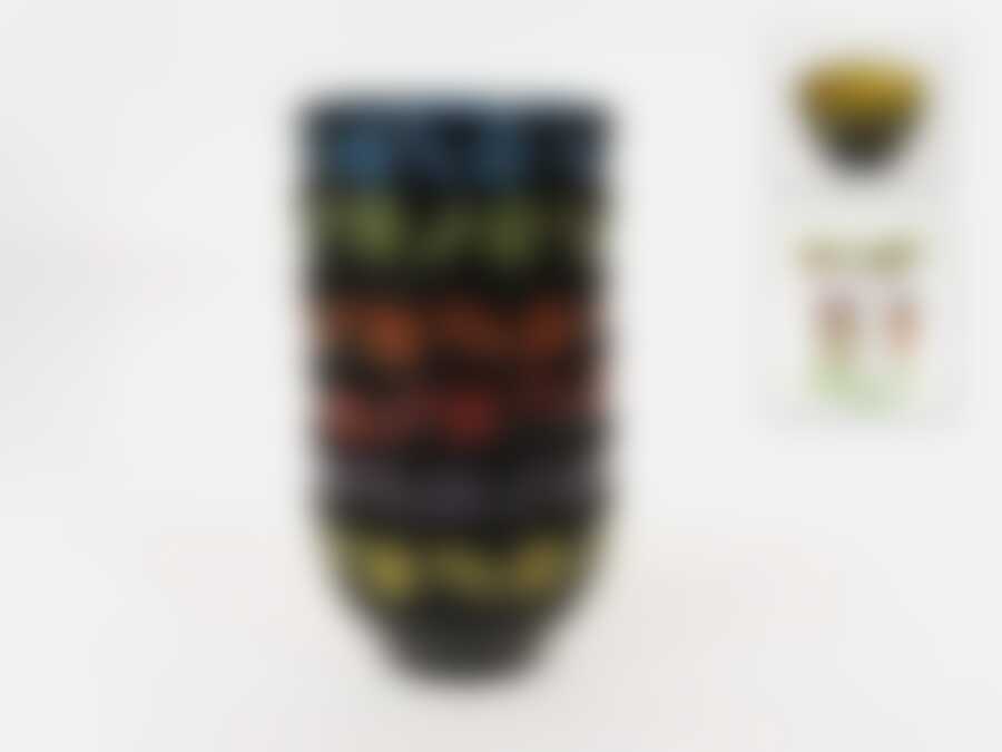 Салатник керамический, набор 6шт. "Полевые цветы" d=14см h=8см v=600мл (подарочная упаковка)