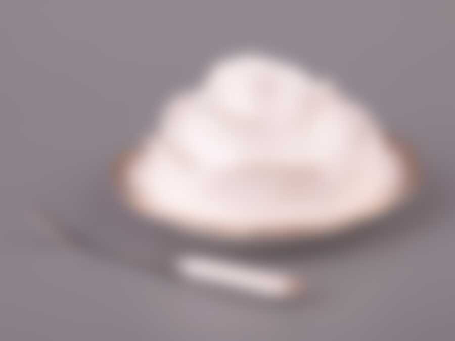 Лимонница "ЦВЕТОЧНАЯ СИМФОНИЯ" 15*15*8 см.+ вилочка