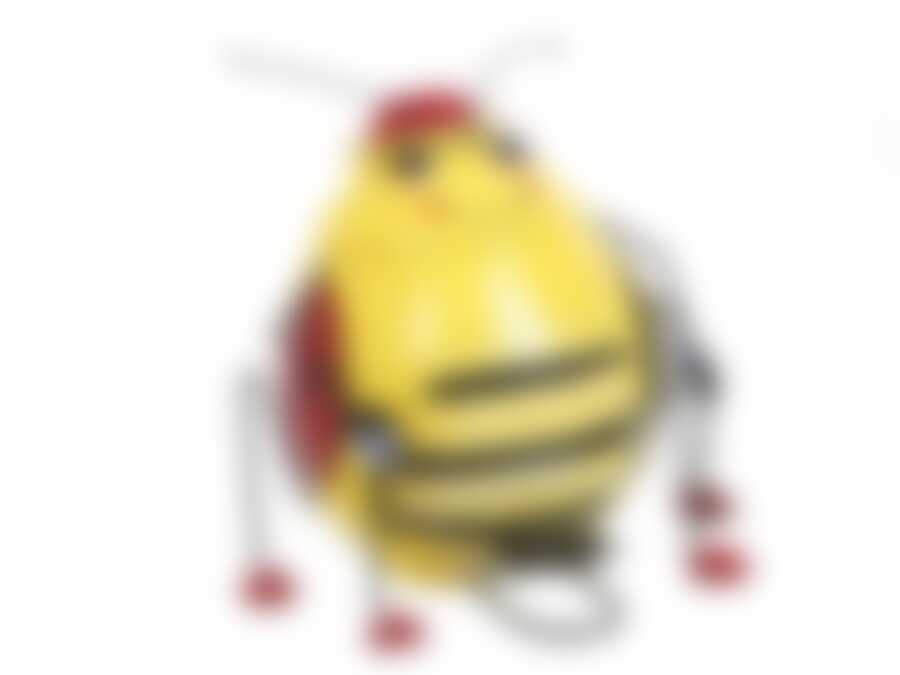 Ведро для садового инвентаря "Пчелка" 45*35*40см (металл) (коричневая упаковка)