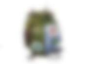 Ведро для садового инвентаря "Сова" 34,5*37,5*38см (металл) (коричневая упаковка)