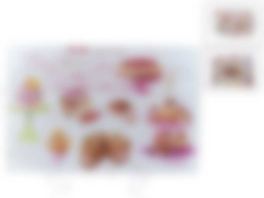 Доска разделочная (стекло) 20*30*0,5см "Бисквит" (2вида) (рифленая) (подарочная упаковка)