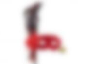 Изделие для карнавалов "Маска на палочке" 15*8см (с пером) (упаковочный пакет OPP)