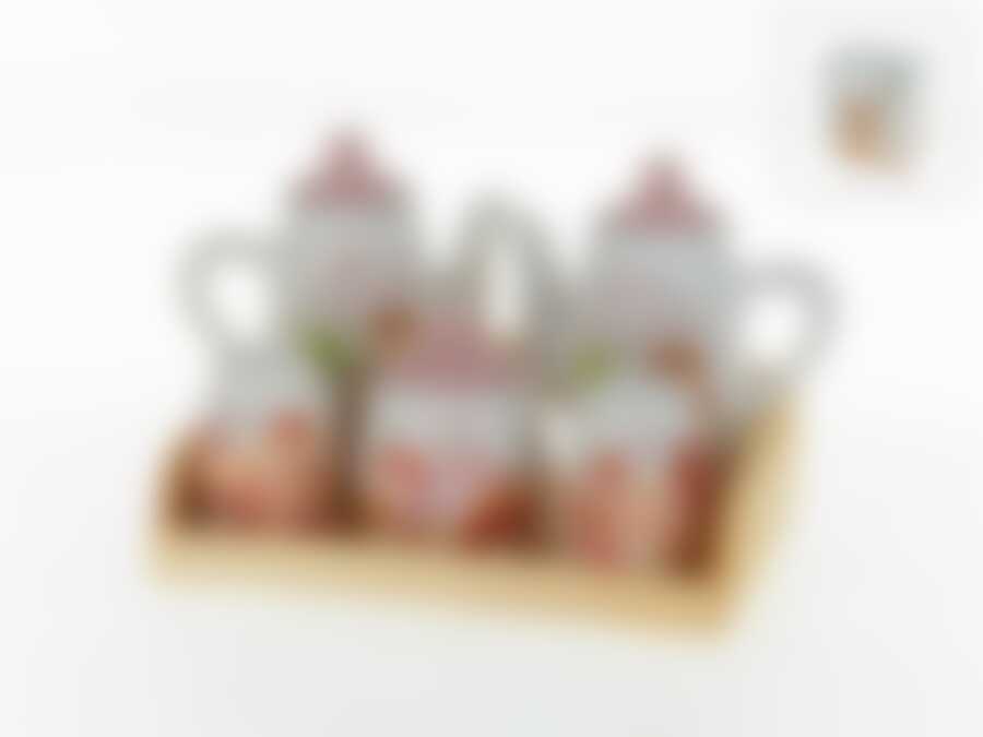 Набор для специй Polystar "Бисквит", 7 предметов