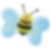 Украшение карнавальное "Пчёлка" l=59см