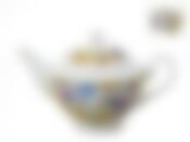 Чайник "Ирис" 26*16*16см v=1100мл (фарфор) (подарочная упаковка)