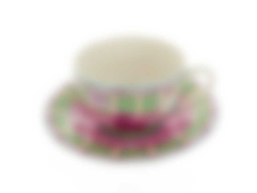 Чайный набор 2пр. "Кошки" v=230мл (костяной фарфор) (подарочная упаковка)