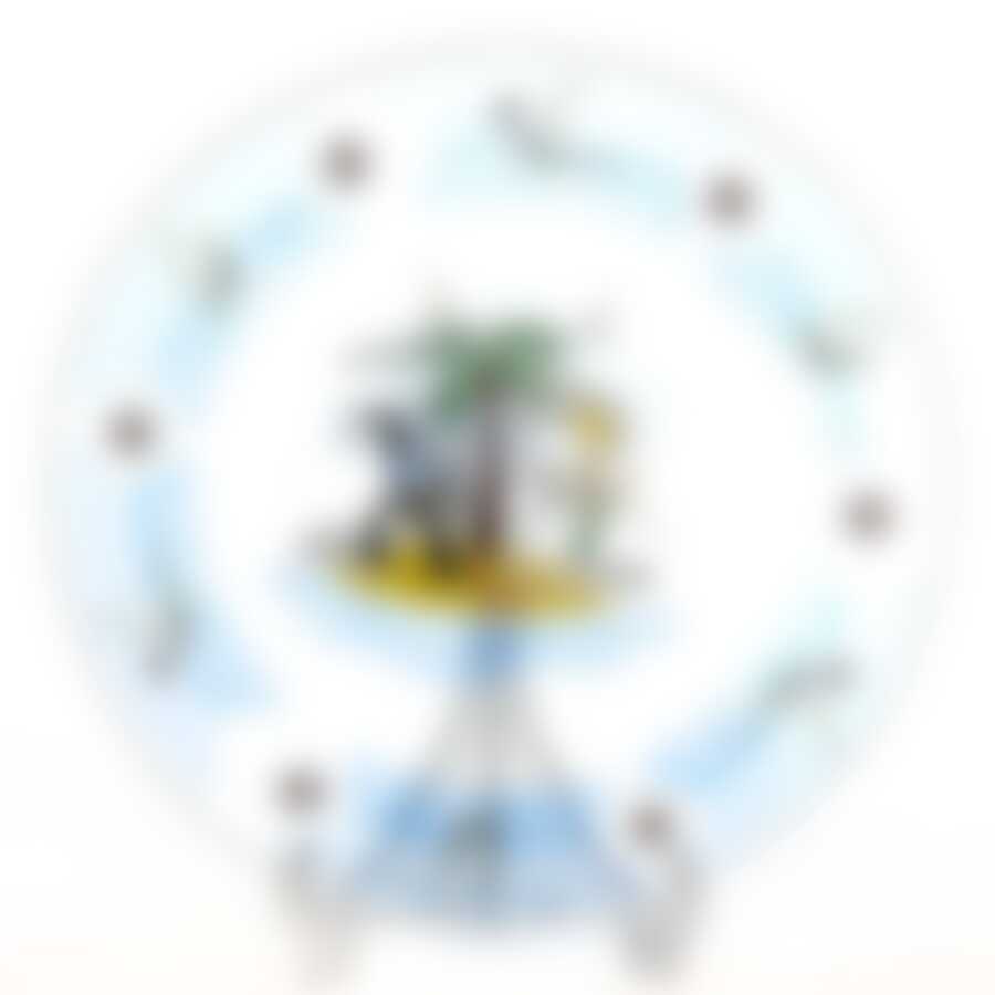 Тарелка закусочная (десертная) Ну, Погоди!, D=20 см