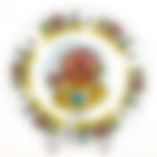 Тарелка закусочная (десертная)   Львенок И Черепаха, D=20 см