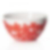 Салатник "Виктория", объем 0,5 л (красный)