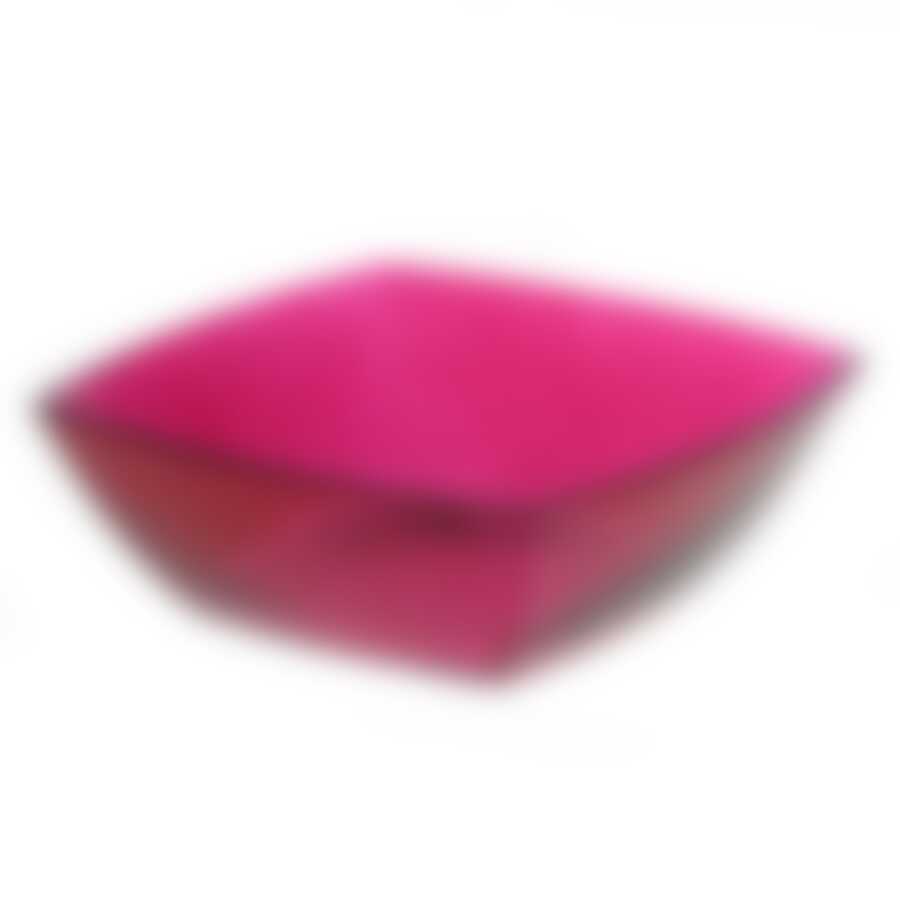 Салатник tokio 240x240мм цв. fushia