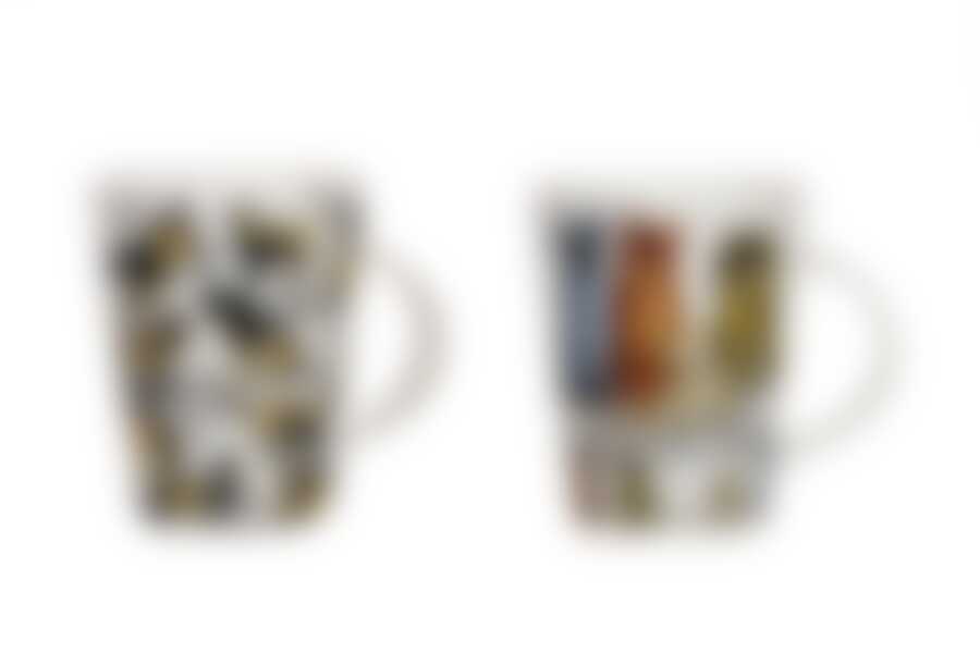 Набор кружек из 2шт. "КОШКИ"350 мл.