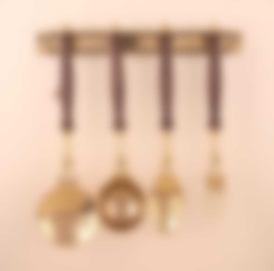 Набор кухонных принадлежностей на держателе 4 предмета