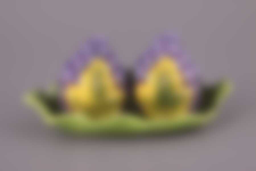 Набор специй 2 пр."ВИНОГРАД" на подставке 16*8 см.высота=8 см.