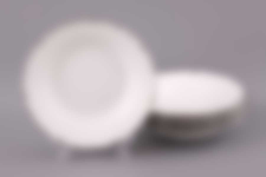 Набор столовых тарелок глубоких 6 шт Adecor Simon, D=24 см