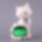 Подставка под губку "КОШКА"+губка высота=17 см.