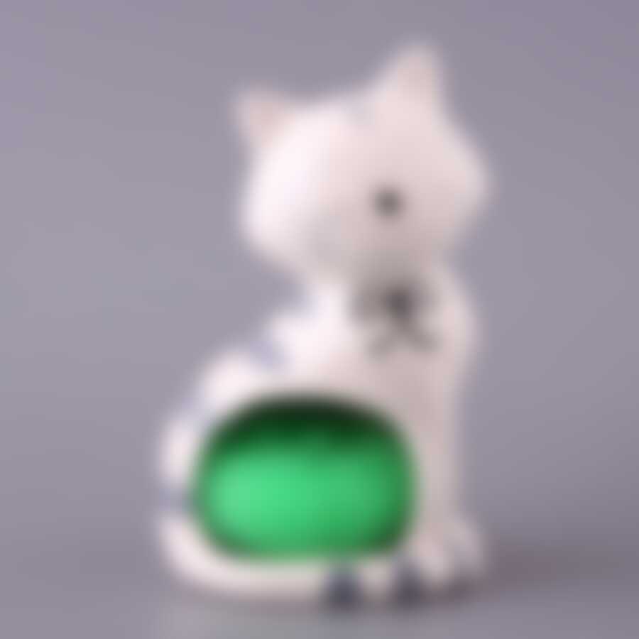 Подставка под губку "КОШКА"+губка высота=17 см.