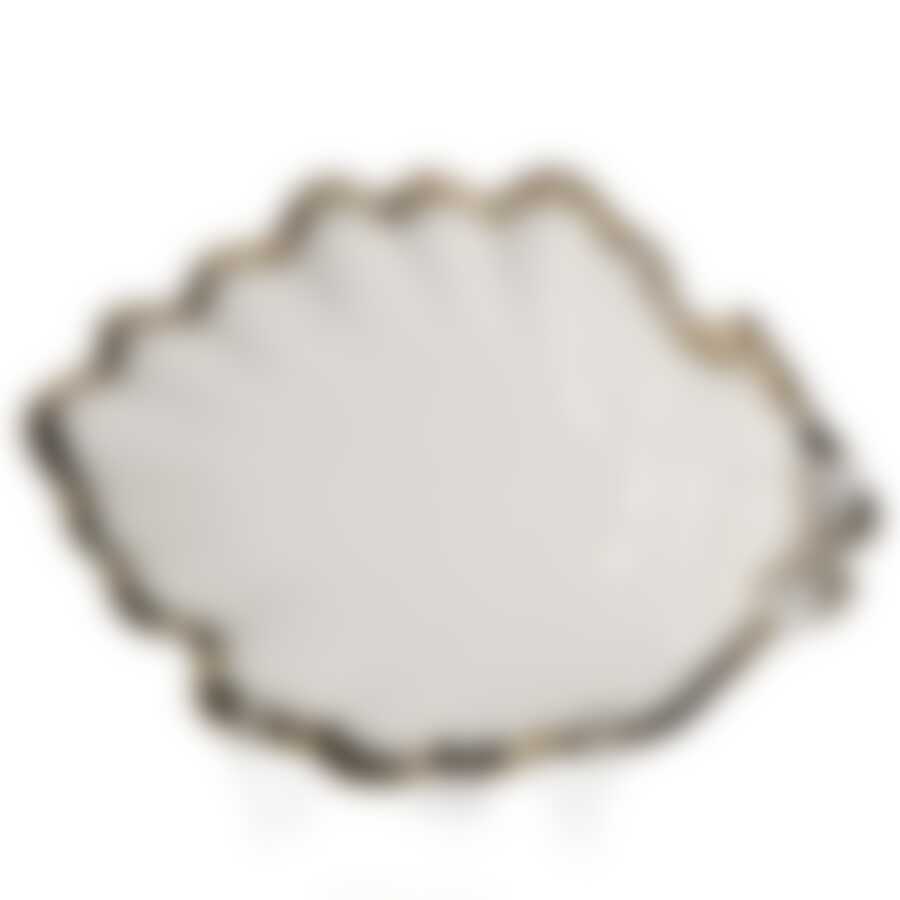 Салатник с бантиком "VENEZIA" 20*15*3 см.