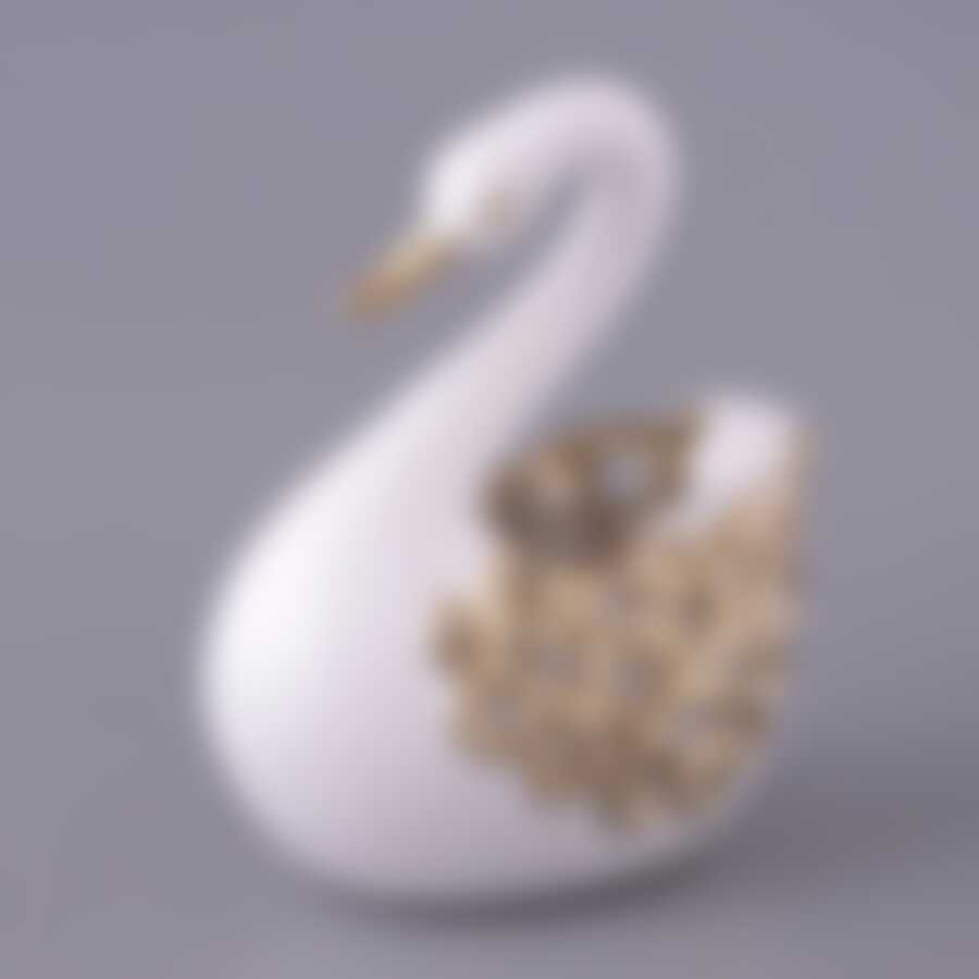 Ваза керамическая "ЛЕБЕДЬ" высота=24 см