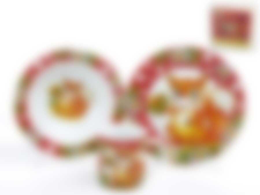 Набор детской посуды 3 предмета Непоседы Белочка, арт 9552389