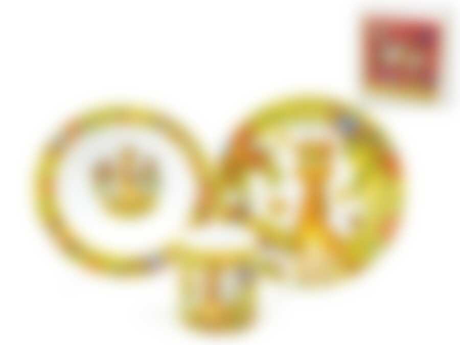 Набор детской посуды 3 предмета Непоседы Жирафик, арт 9552382