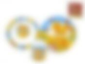 Набор детской посуды 3 предмета Непоседы Зайчонок, арт 9552387