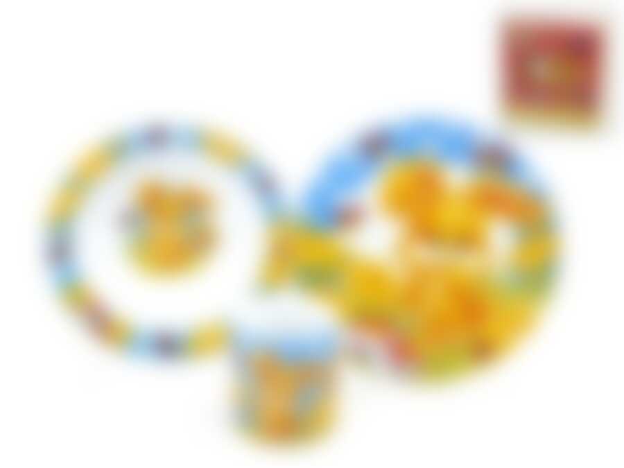 Набор детской посуды 3 предмета Непоседы Зайчонок, арт 9552387