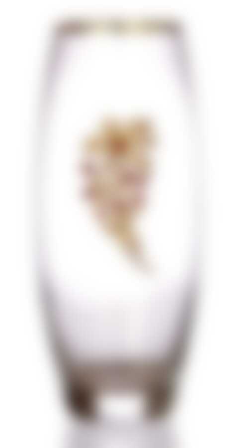 Ваза с золотой каймой.высота=26 см