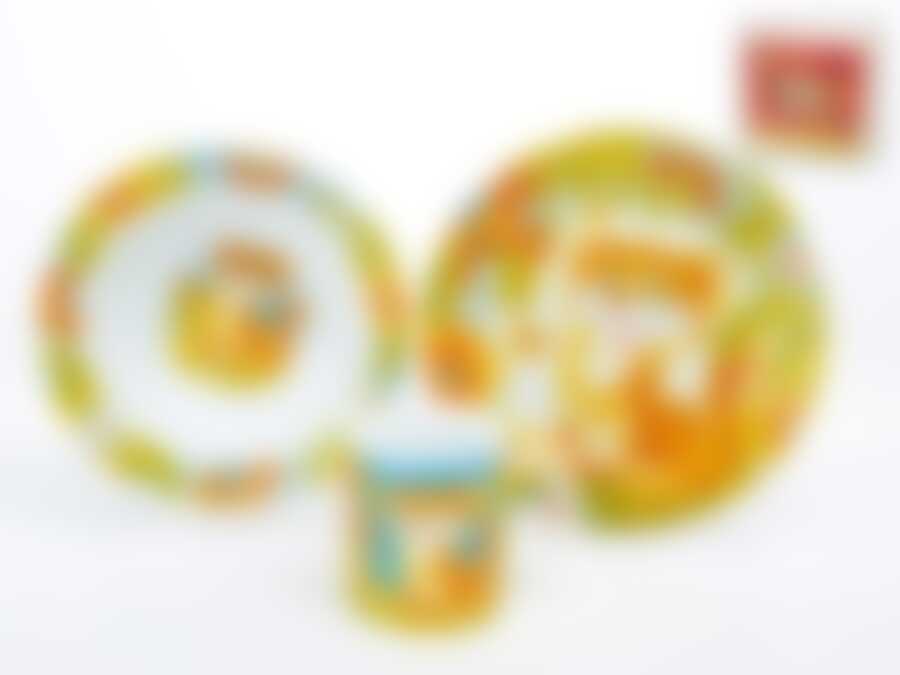 Набор детской посуды 3 предмета Непоседы Тигренок, арт M9552383